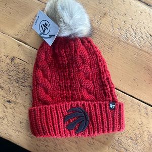 Red Toronto Raptors Hat